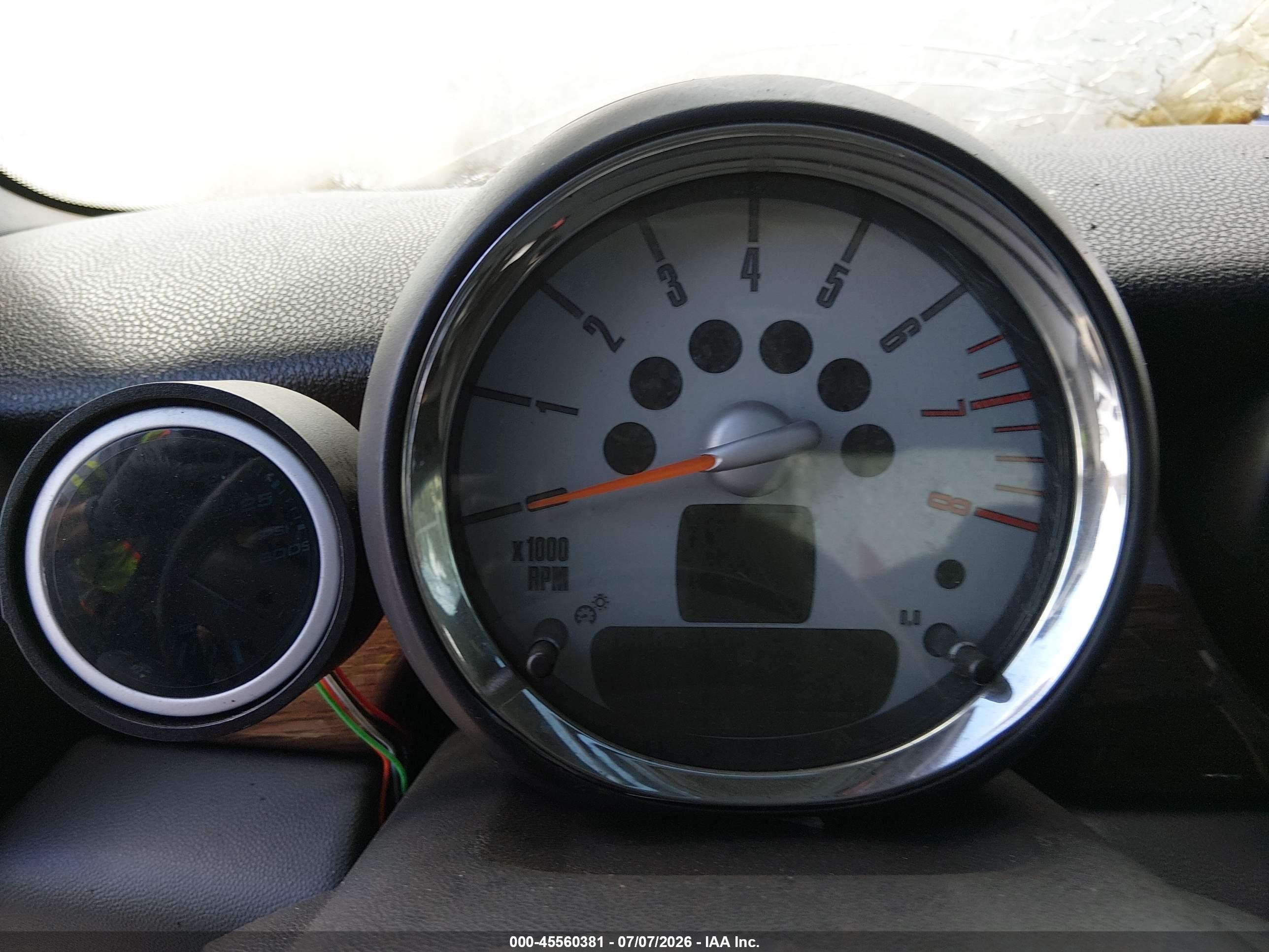2009 Mini Cooper S   Black vin: WMWMF73509TT95015