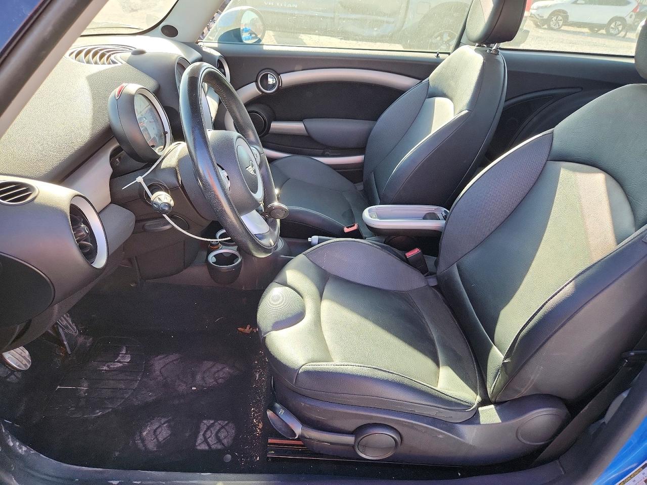 2008 Mini Cooper S Синий vin: WMWMF73518TT87567