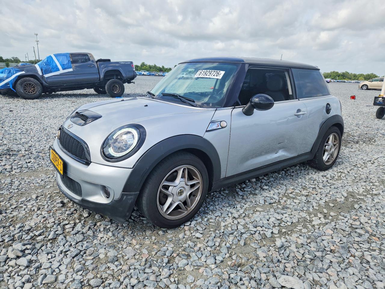 2007 Mini Cooper S Gray vin: WMWMF73527TL85003