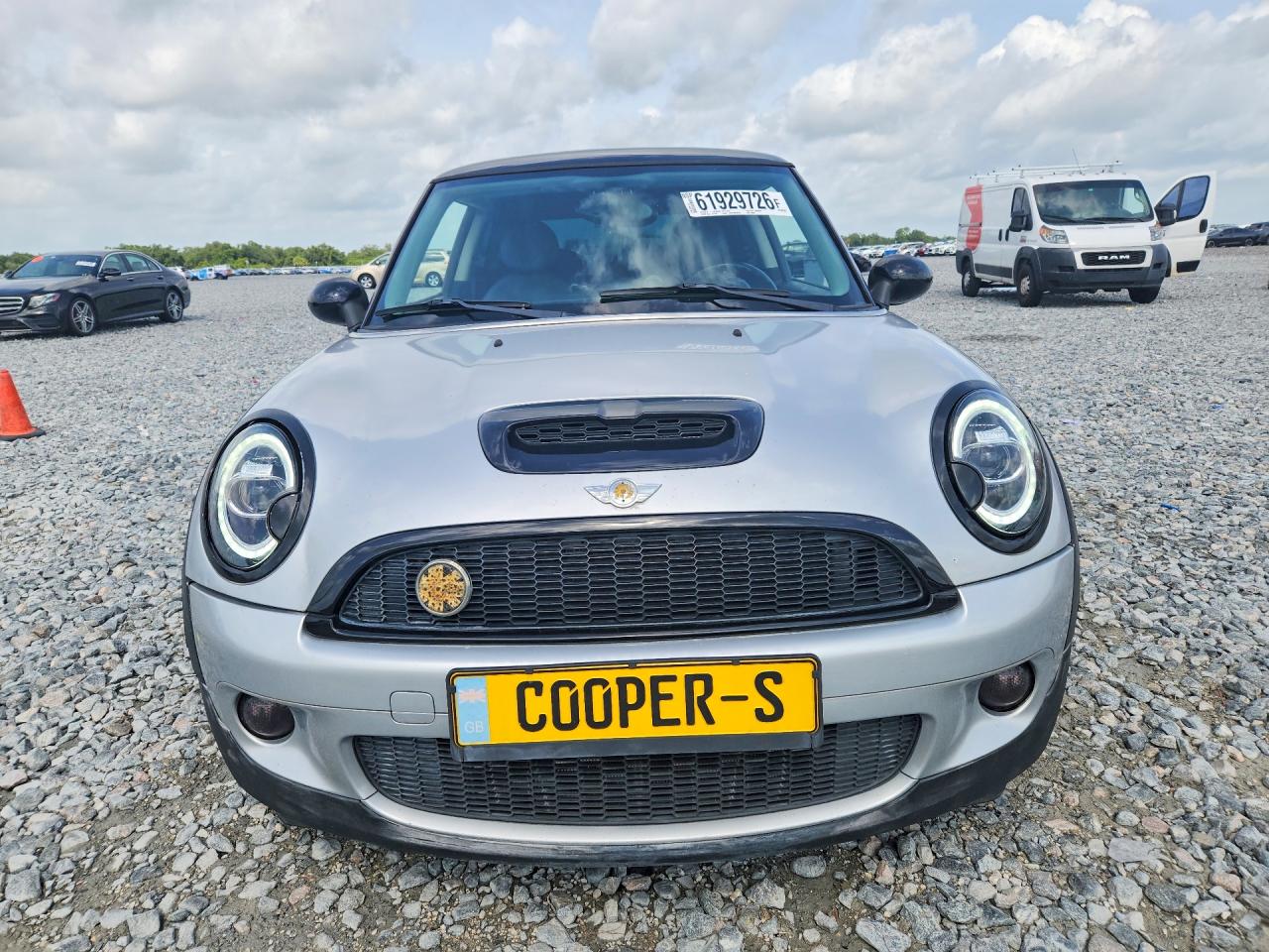 2007 Mini Cooper S Gray vin: WMWMF73527TL85003