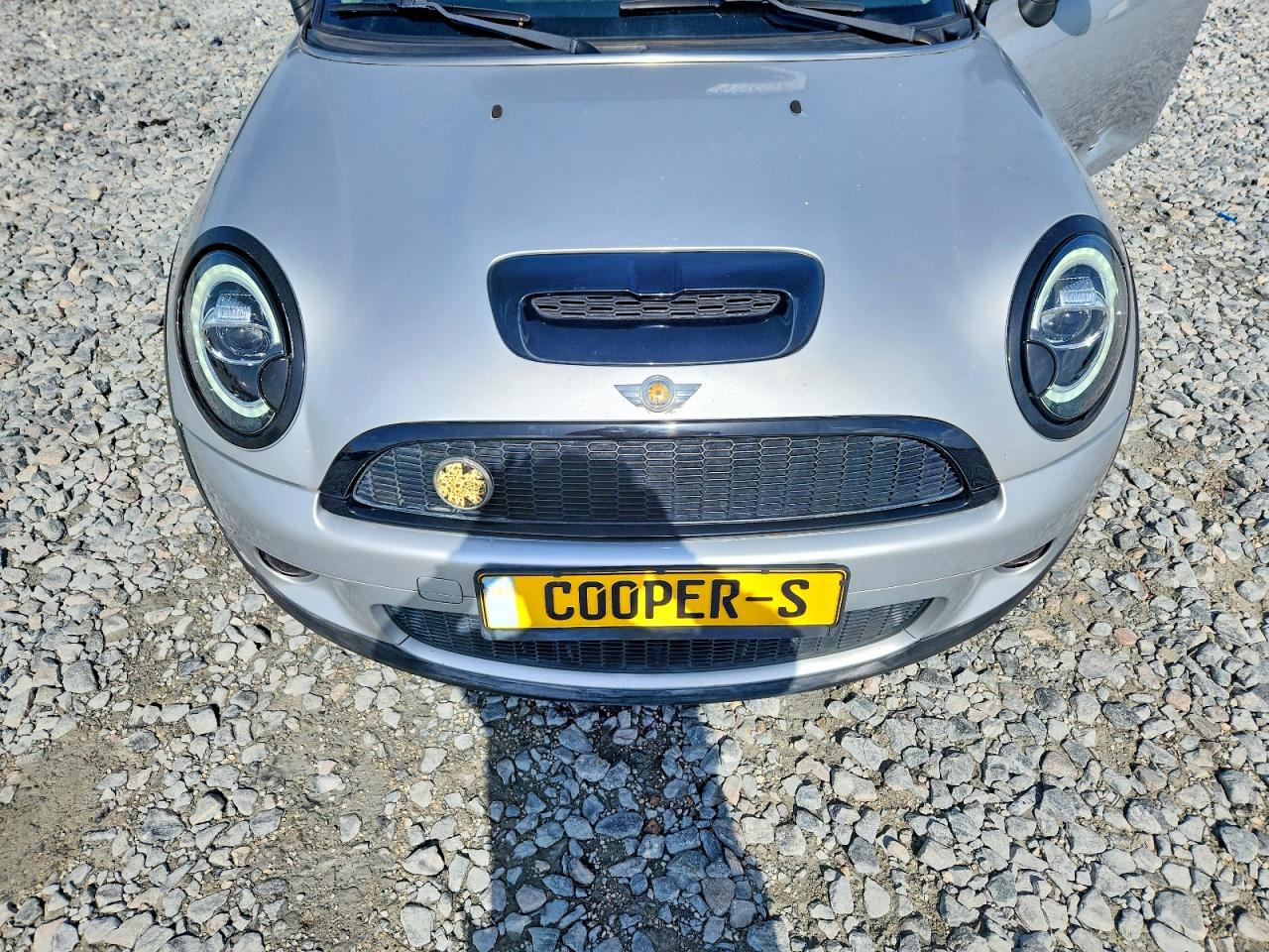 2007 Mini Cooper S Gray vin: WMWMF73527TL85003