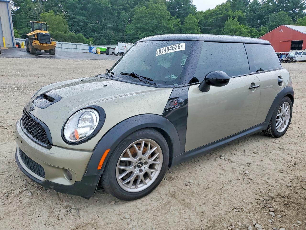 2008 Mini Cooper S Beige vin: WMWMF73538TT90048