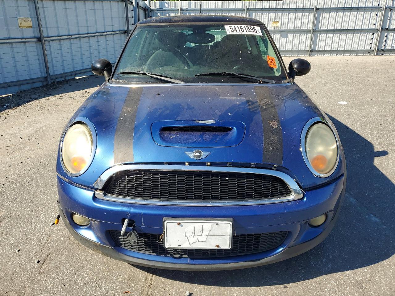 2008 Mini Cooper S Blue vin: WMWMF73548TT88597