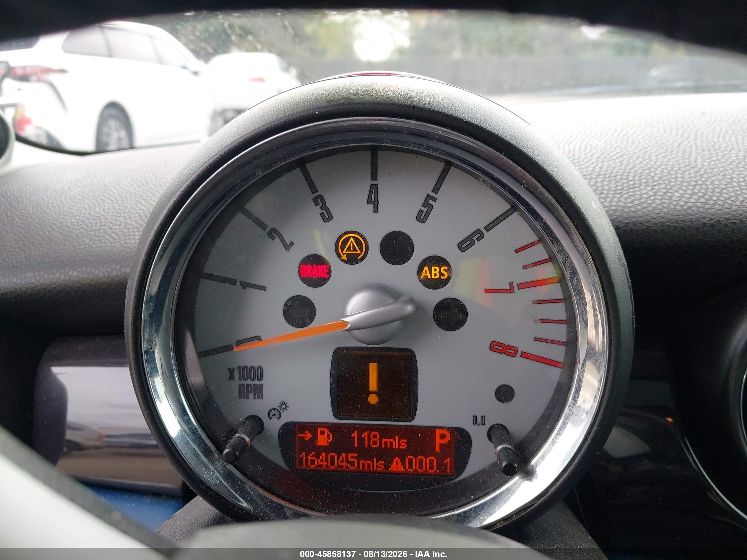 2008 Mini Cooper S   Blue vin: WMWMF73548TV38806