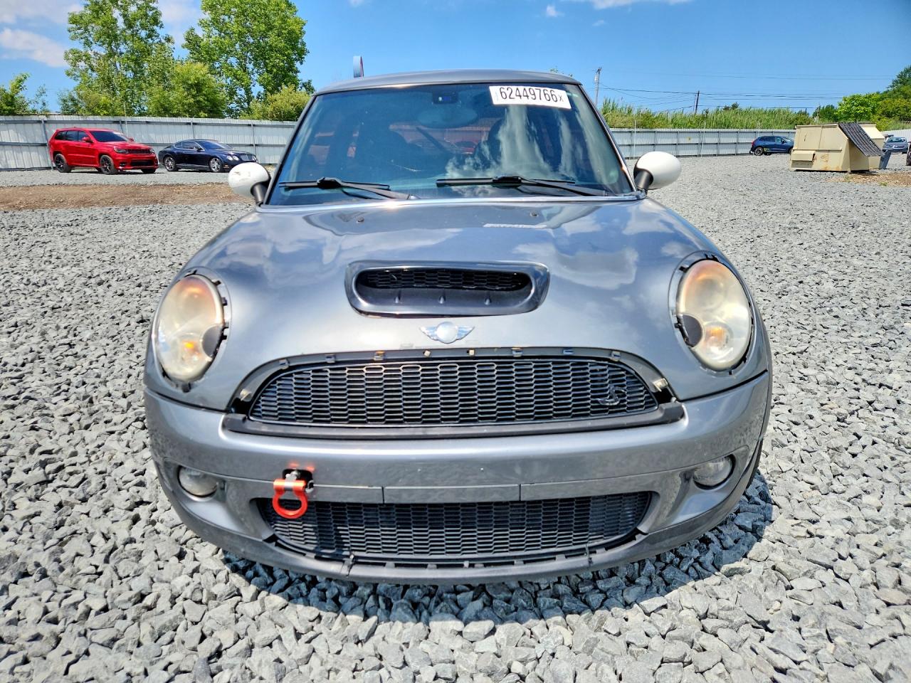 2007 Mini Cooper S Gray vin: WMWMF73557TT82161