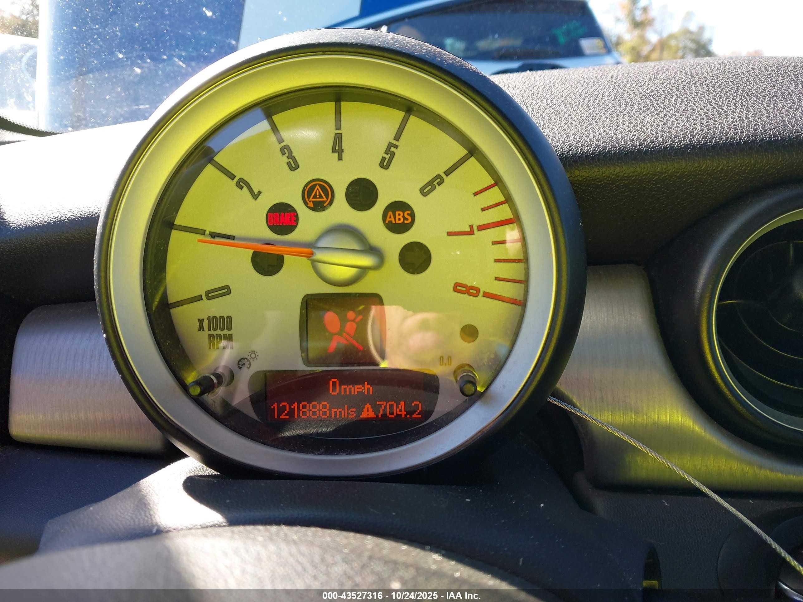 2007 Mini Cooper S   Blue vin: WMWMF73567TL87918