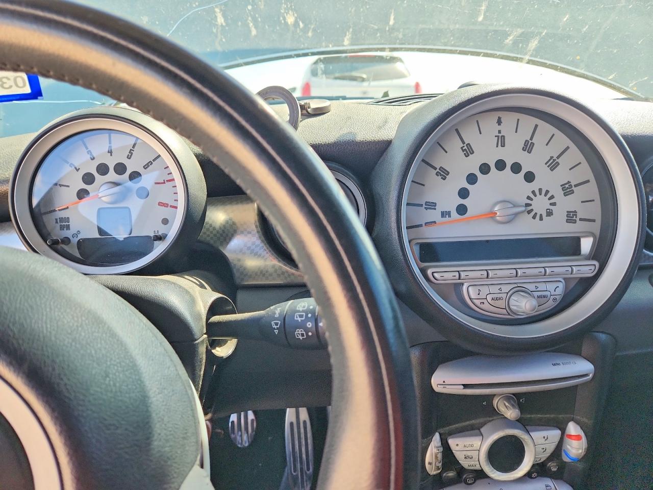 2008 Mini Cooper S Серый vin: WMWMF73568TT89203