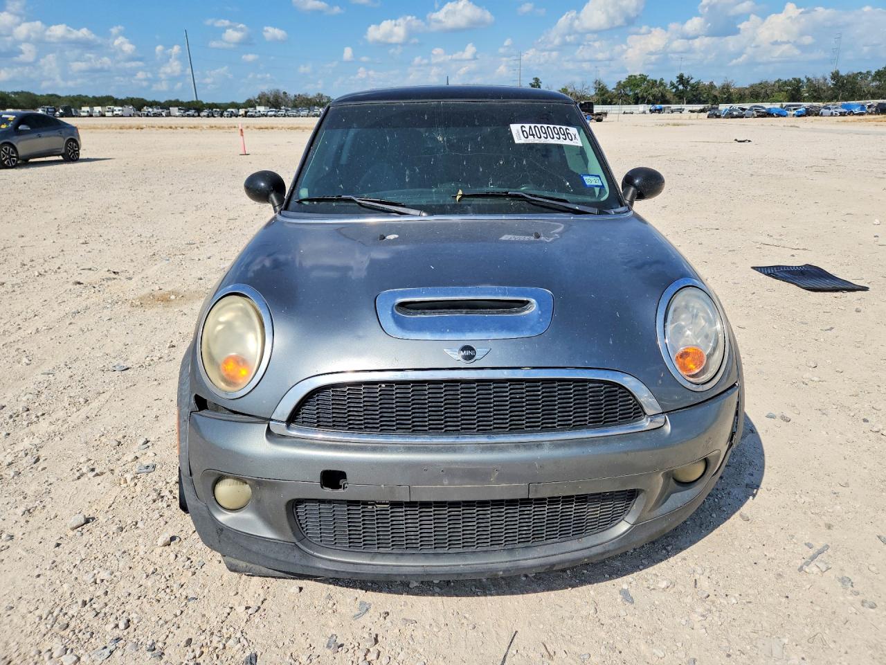 2008 Mini Cooper S Серый vin: WMWMF73568TT89203