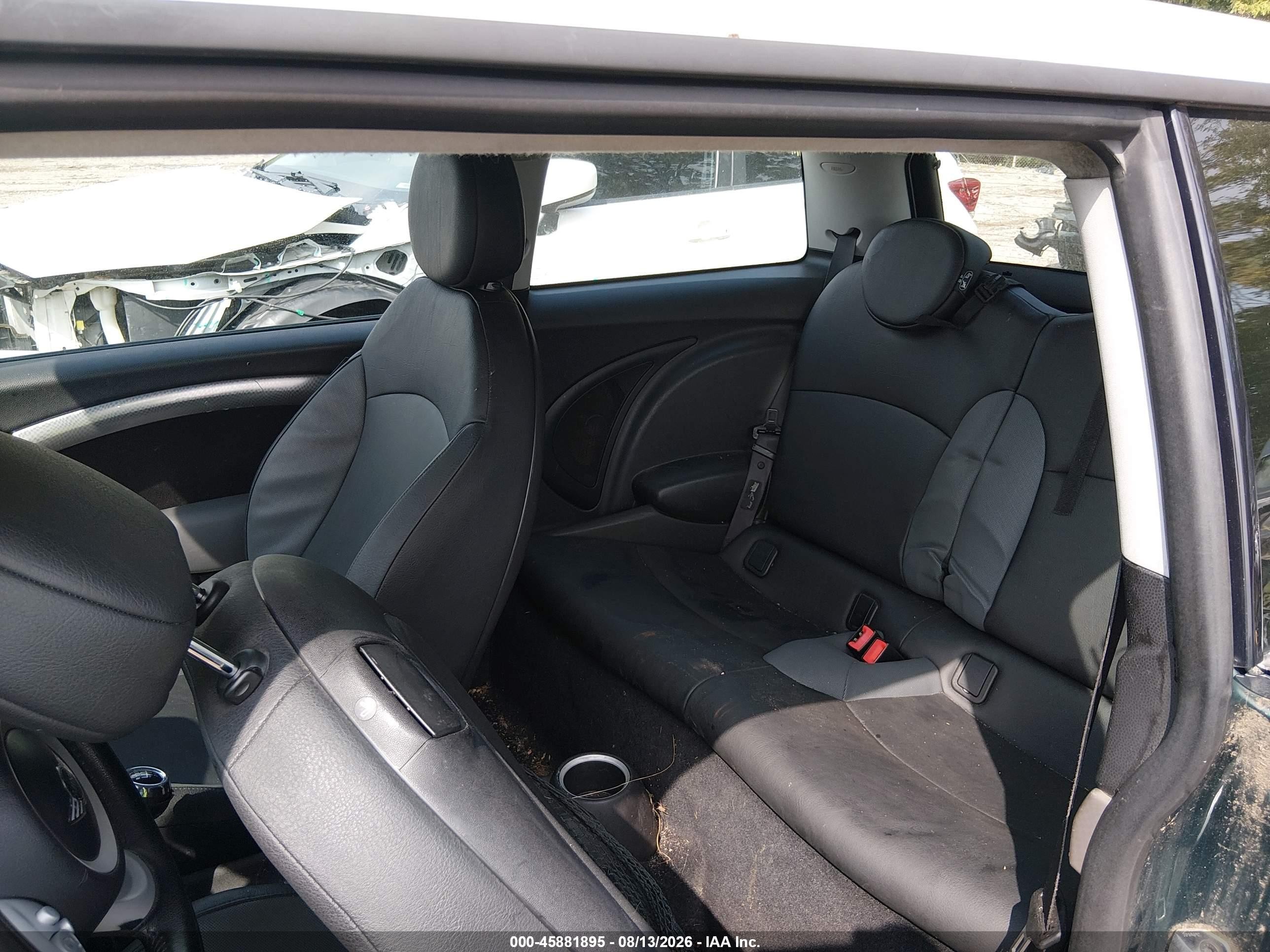 2008 Mini Cooper S   Green vin: WMWMF73568TT91730