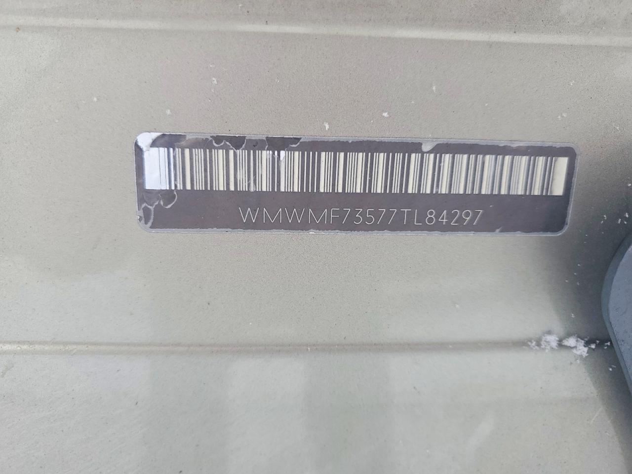 2007 Mini Cooper S Бежевый vin: WMWMF73577TL84297
