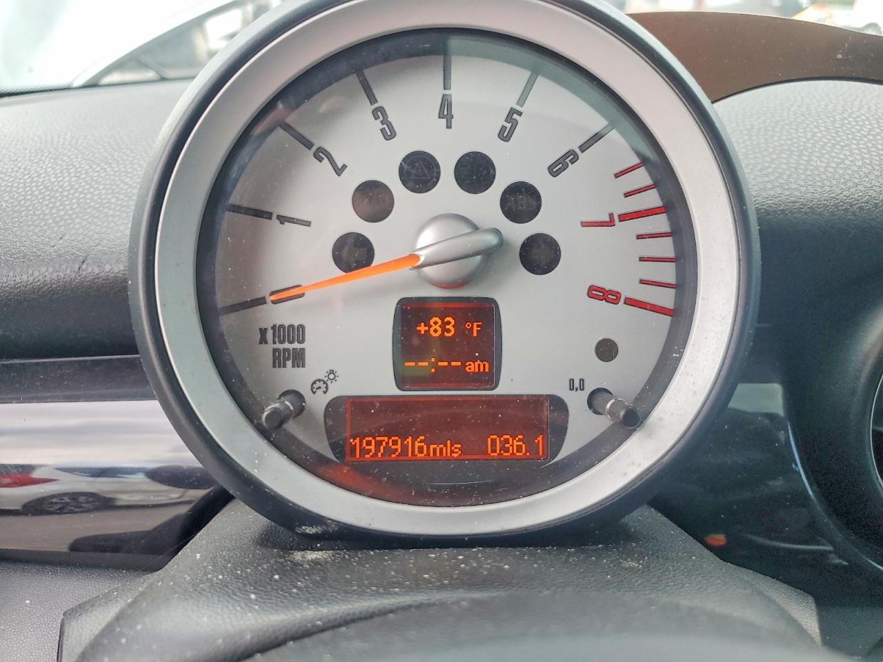 2008 Mini Cooper S Gray vin: WMWMF73598TT86697