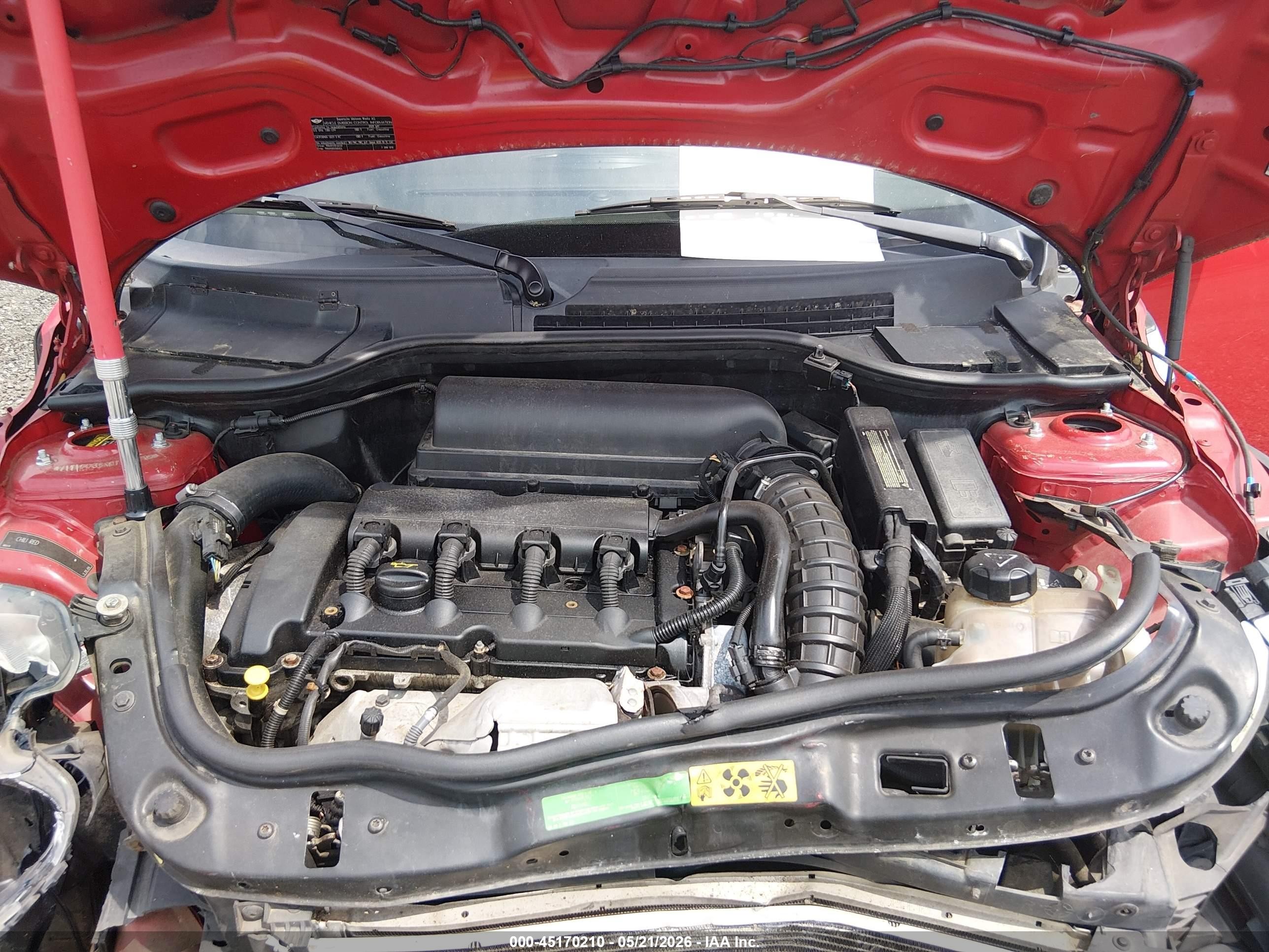 2009 Mini Cooper S Red vin: WMWMF735X9TT99816