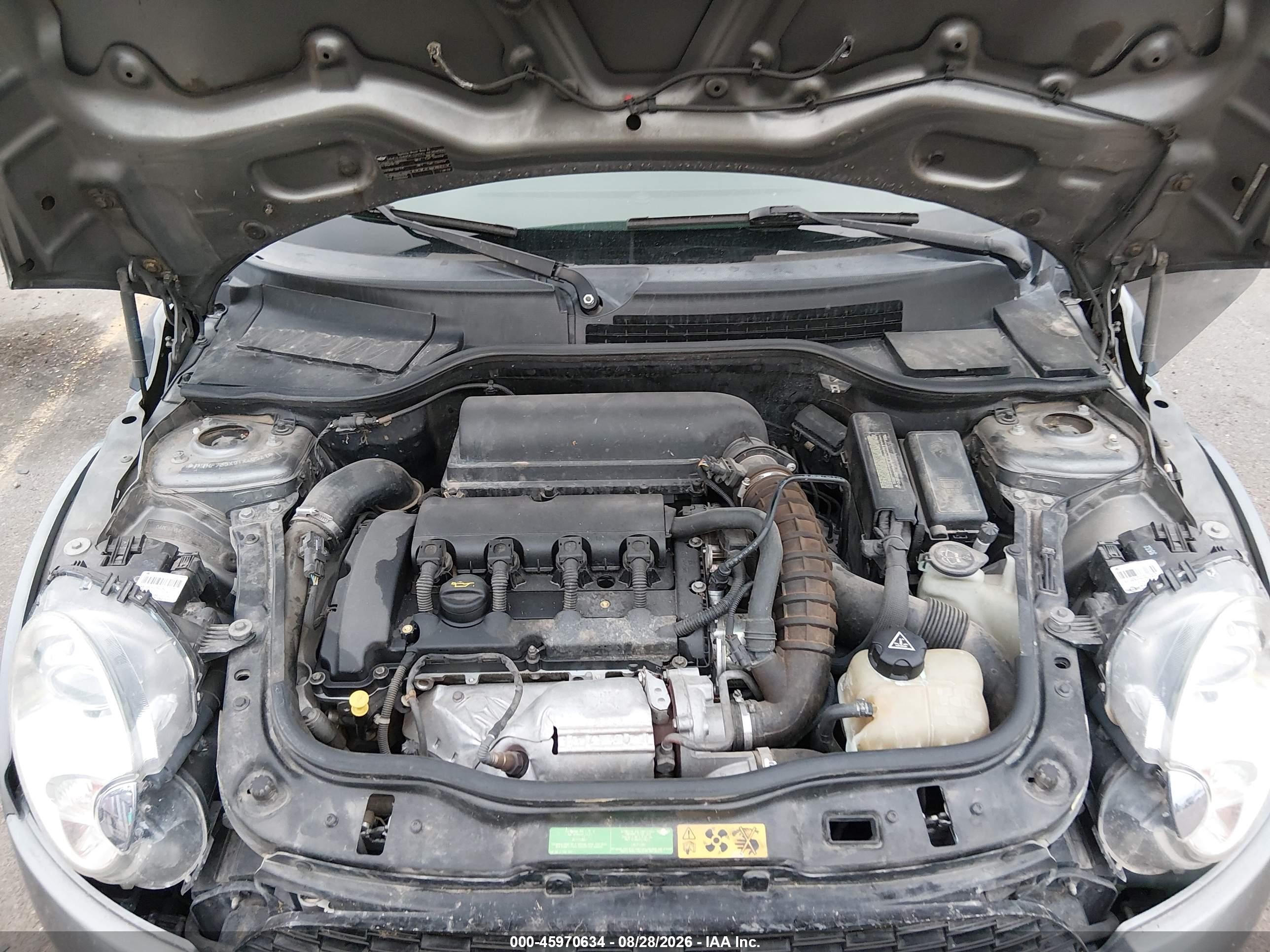 2009 Mini Cooper S   Серый vin: WMWMF735X9TX40521