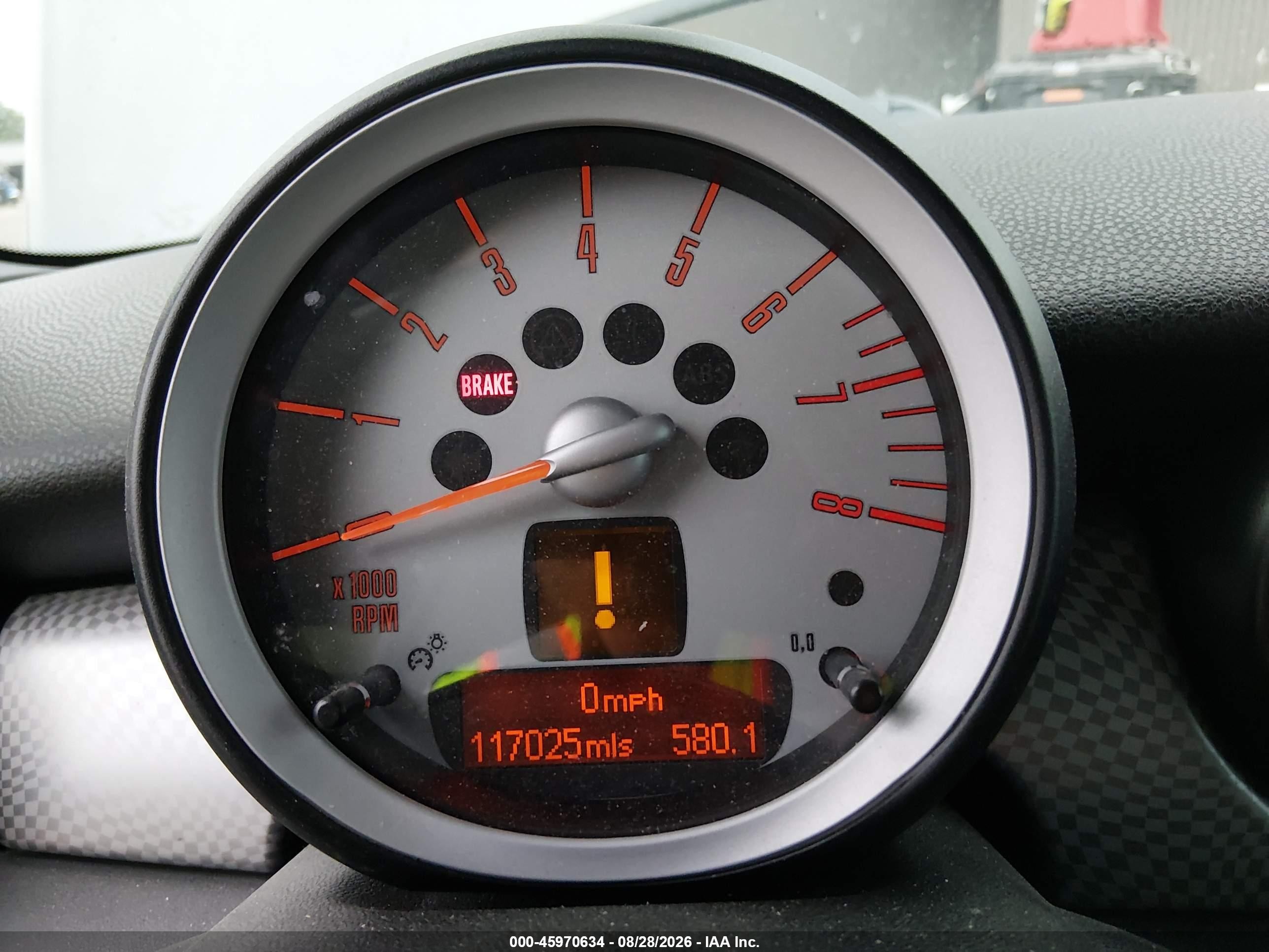 2009 Mini Cooper S   Серый vin: WMWMF735X9TX40521