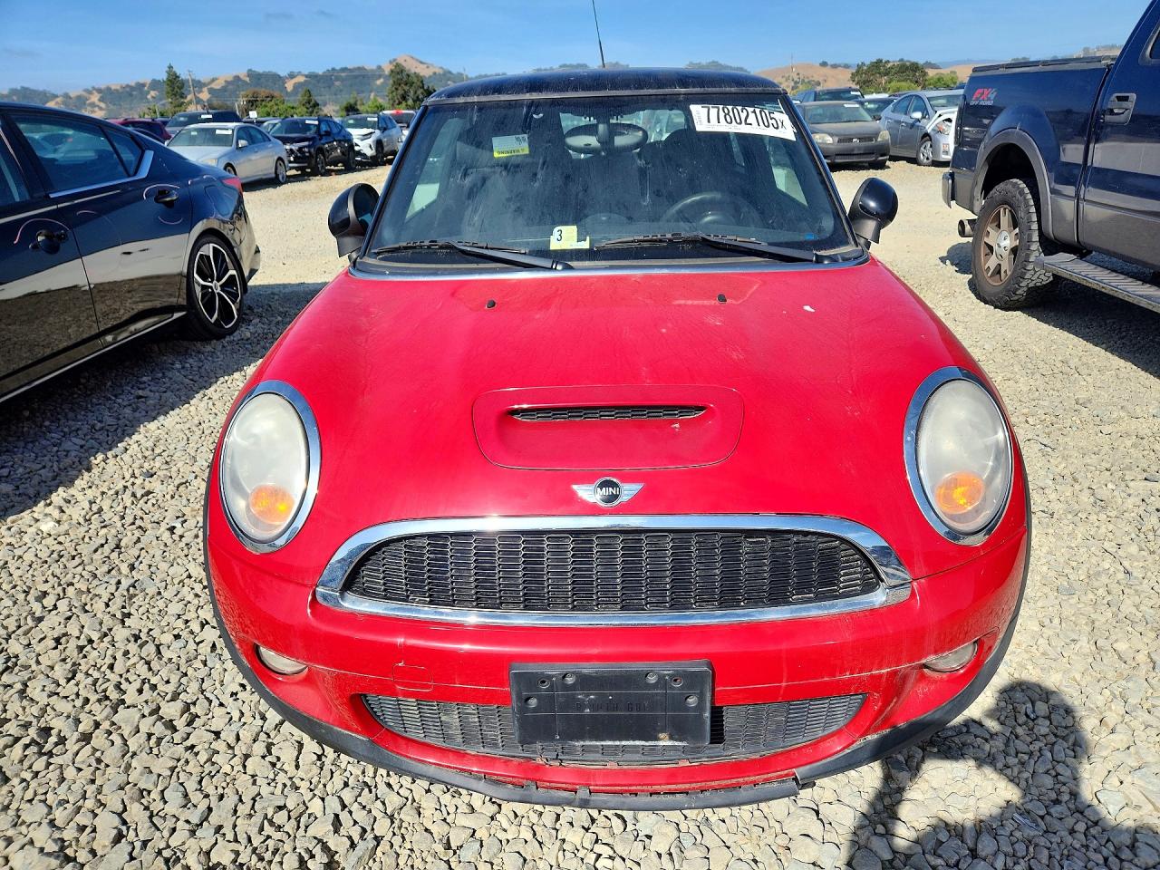 2010 Mini Cooper S Red vin: WMWMF7C50ATZ70461