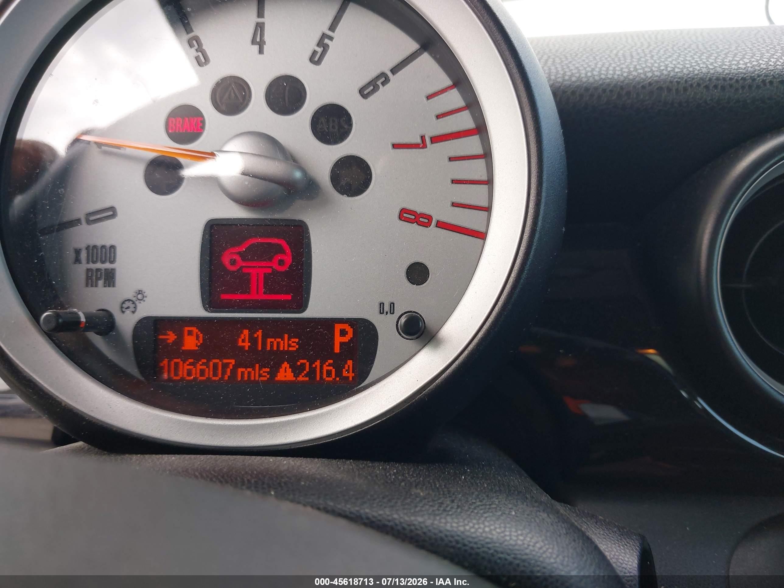 2010 Mini Cooper S   Gray vin: WMWMF7C51ATZ73515