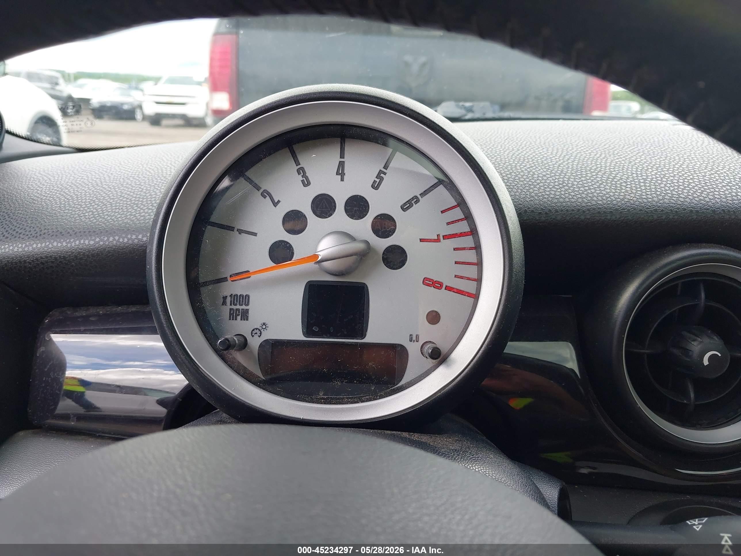 2010 Mini Cooper S   Cream vin: WMWMF7C53ATX42003