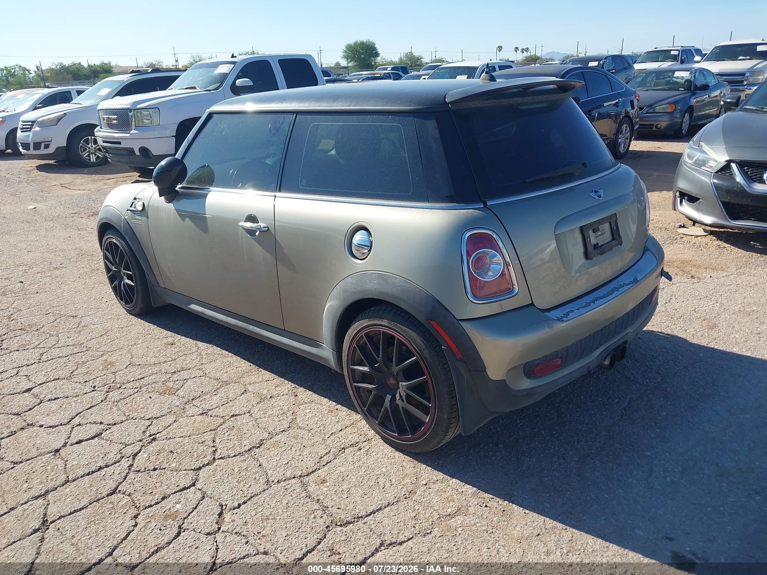 2010 Mini Cooper S   Teal vin: WMWMF7C53ATZ70373