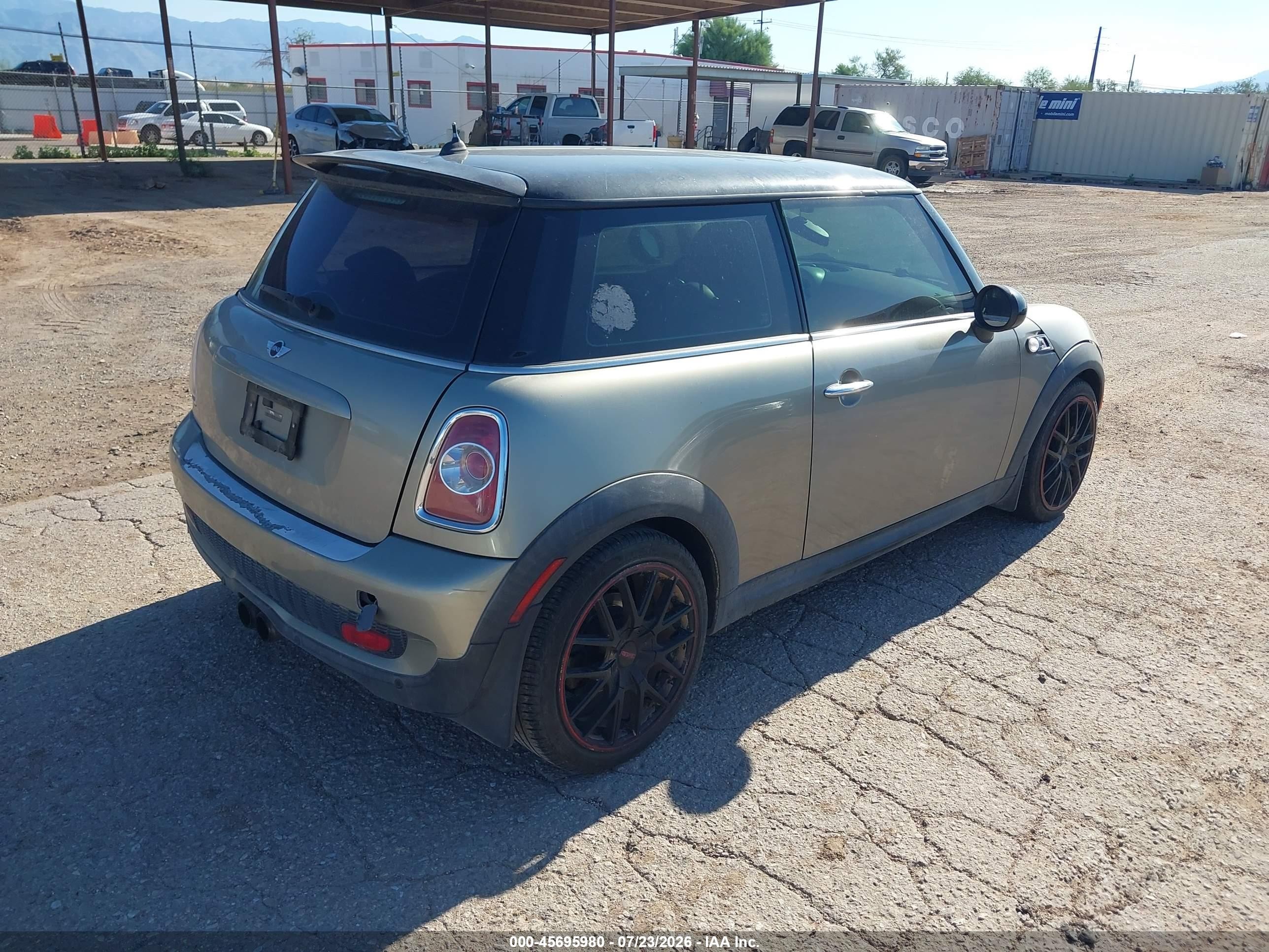 2010 Mini Cooper S   Teal vin: WMWMF7C53ATZ70373
