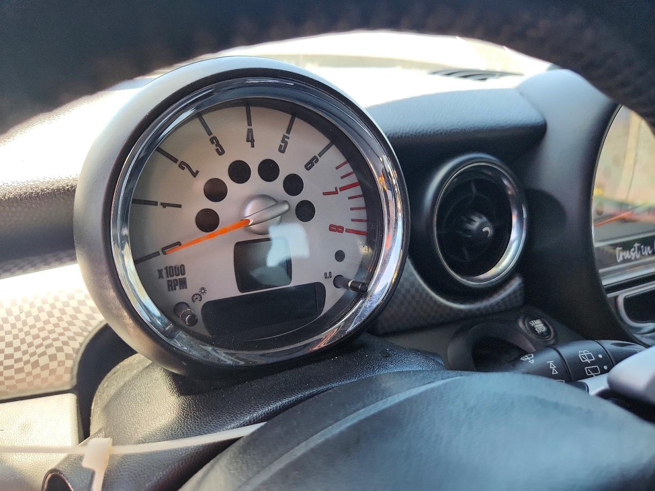 2010 Mini Cooper S Blue vin: WMWMF7C55ATZ73372