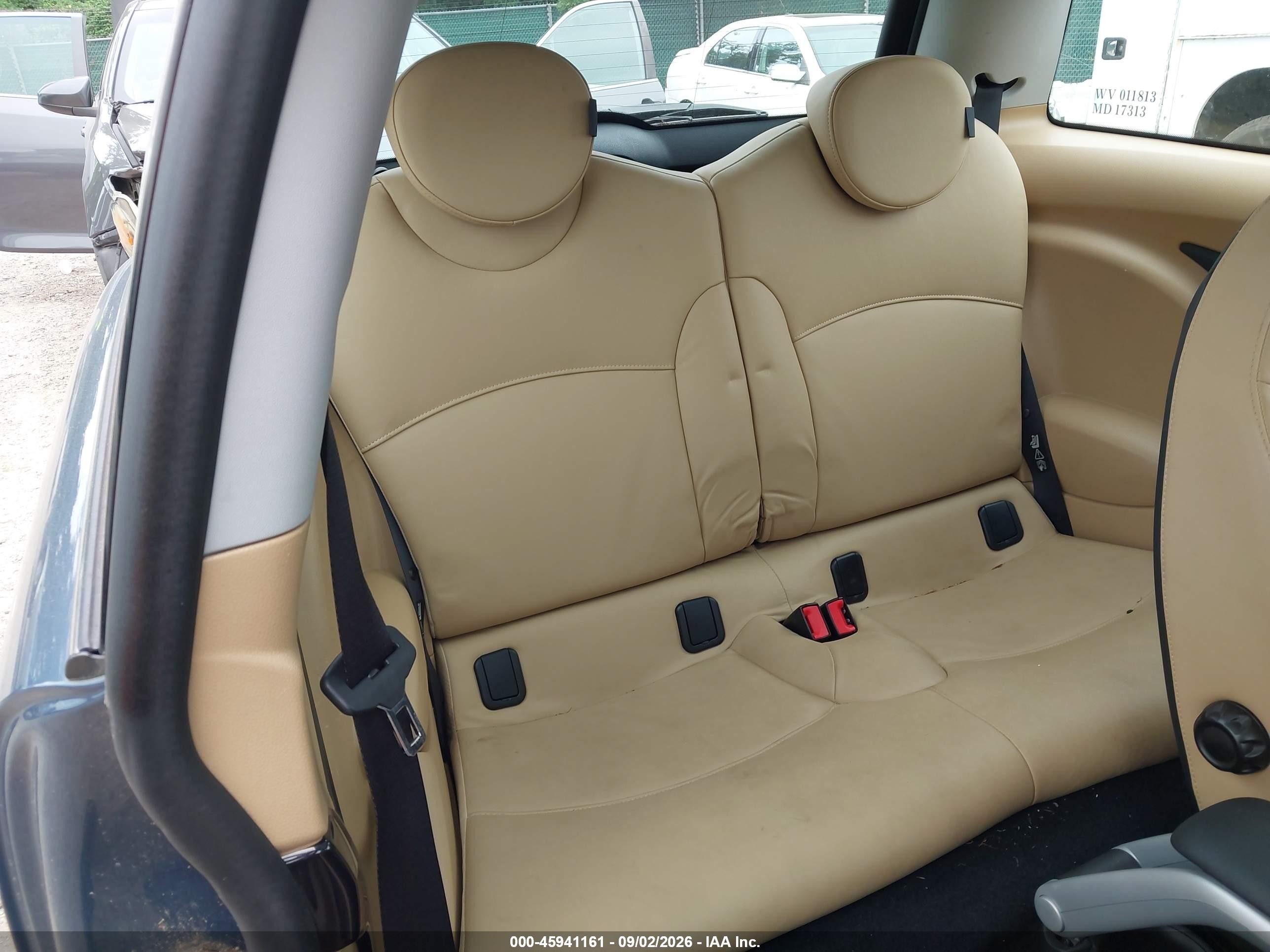 2010 Mini Cooper S   Blue vin: WMWMF7C56ATX43873