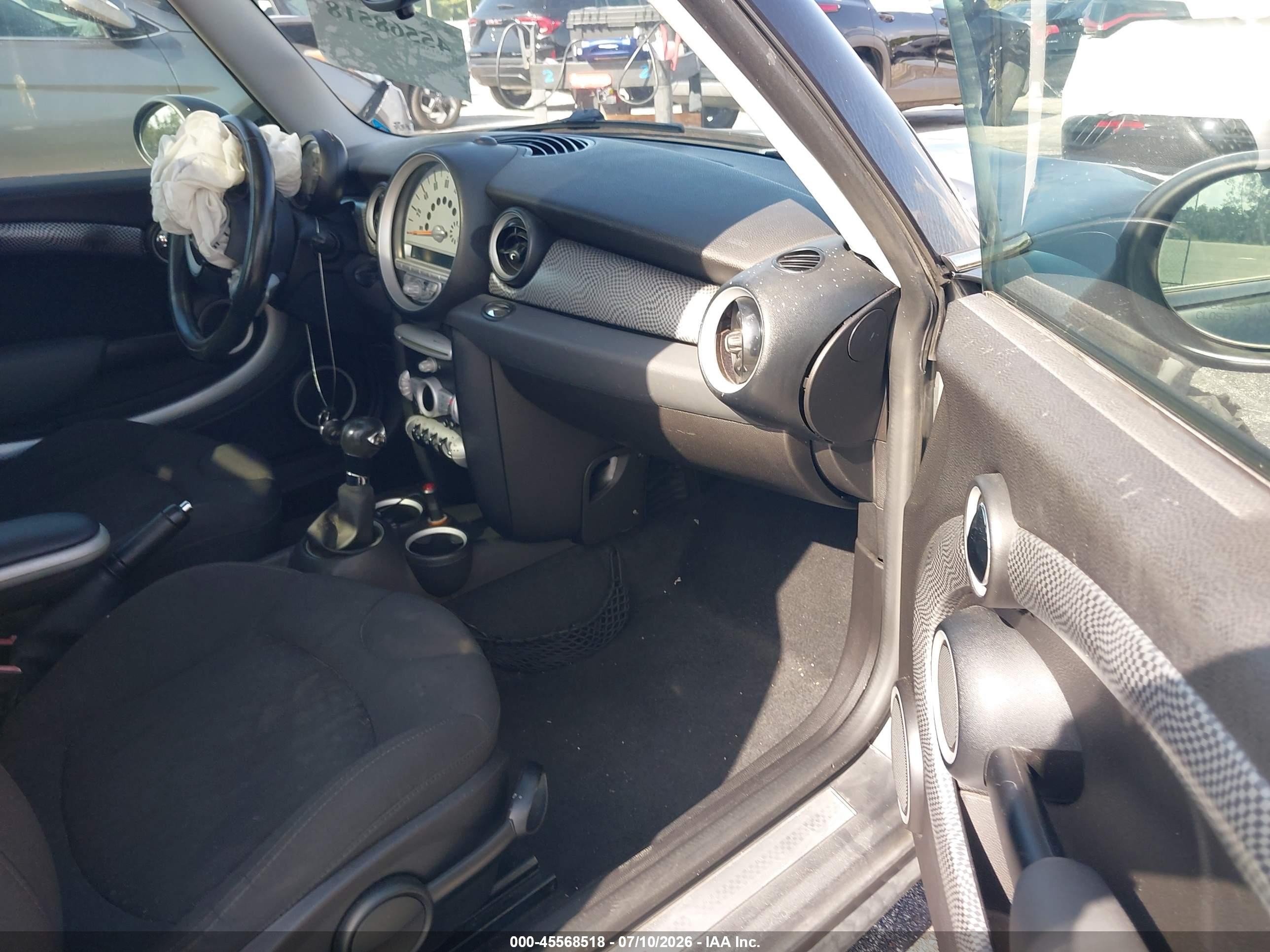2010 Mini Cooper S   Gray vin: WMWMF7C58ATW89394