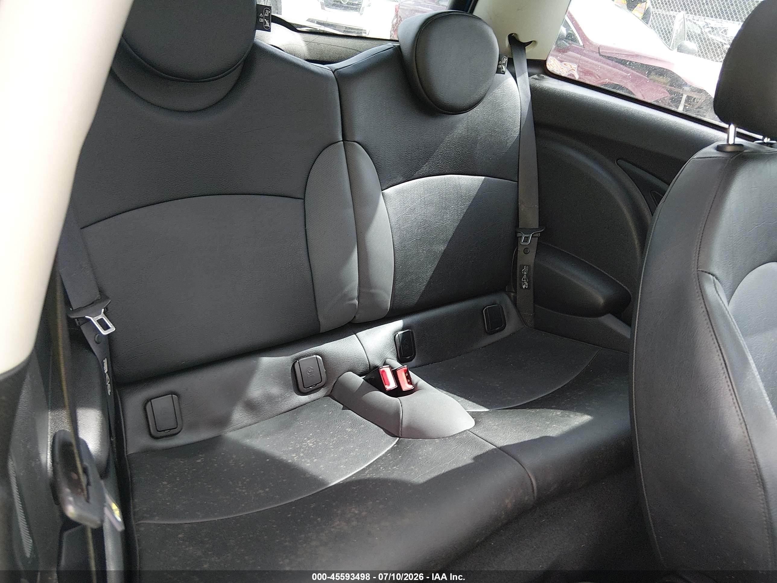 2010 Mini Cooper S   Blue vin: WMWMF7C58ATX41638
