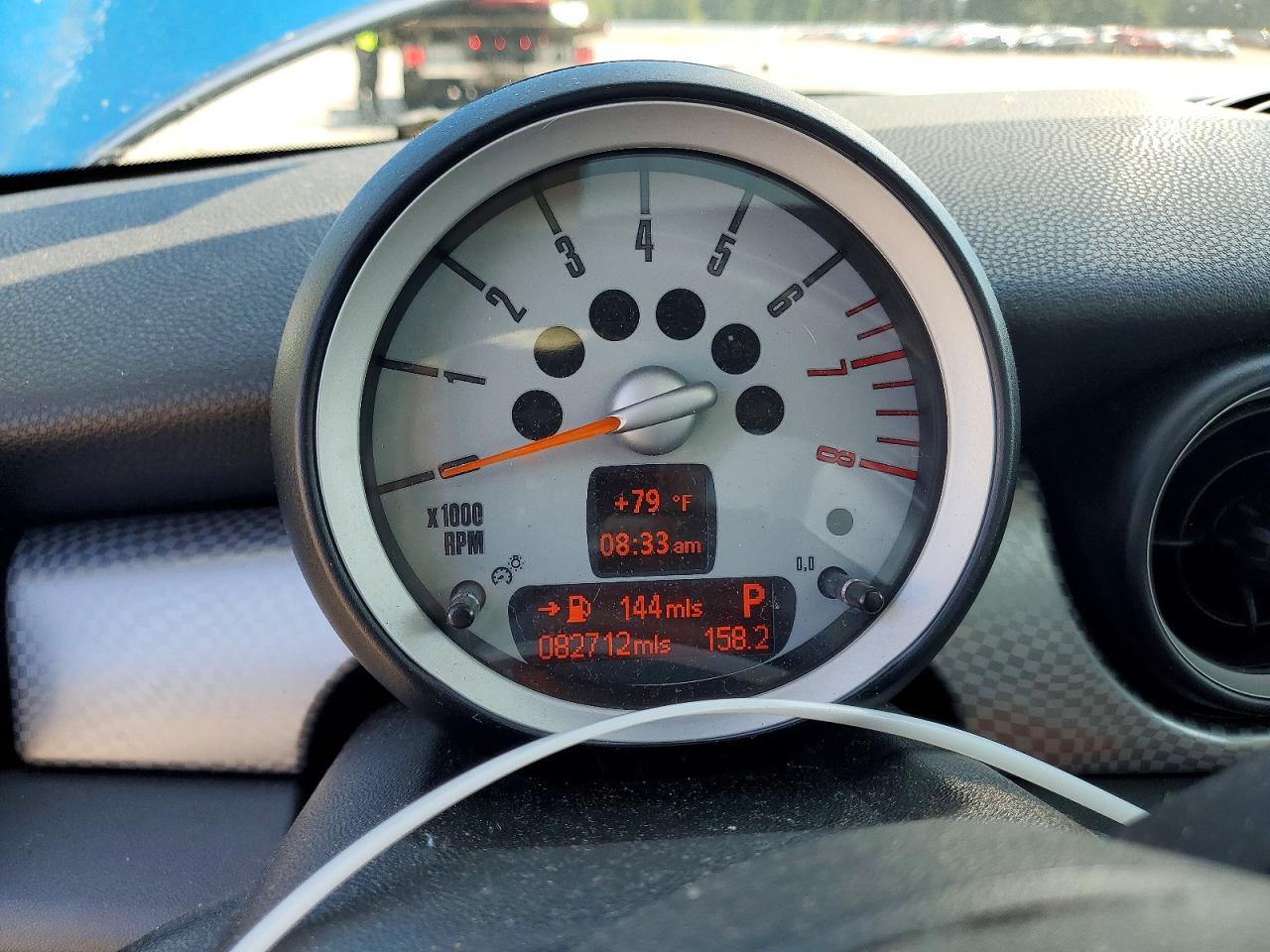 2010 Mini Cooper S Blue vin: WMWMF7C59ATW89517