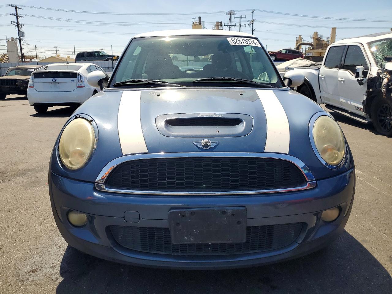 2010 Mini Cooper S Blue vin: WMWMF7C5XATZ69060