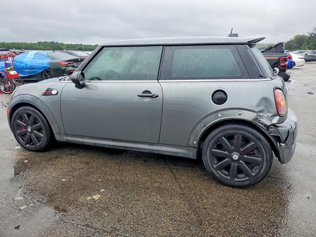 2009 Mini Cooper Sportback Ls Jcw Gray vin: WMWMF93549TF96379