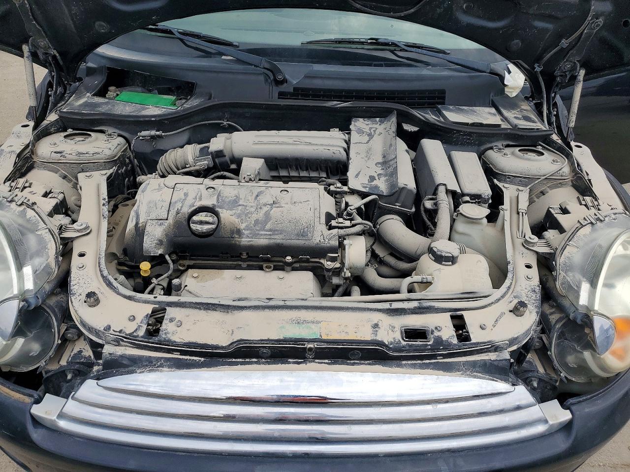 2008 Mini Cooper Угольный vin: WMWML33508TP97200