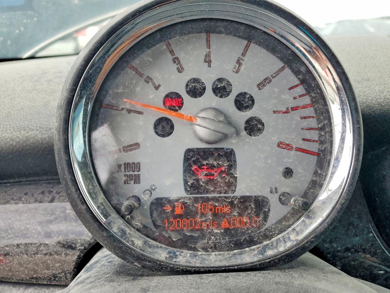 2008 Mini Cooper Угольный vin: WMWML33508TP97200