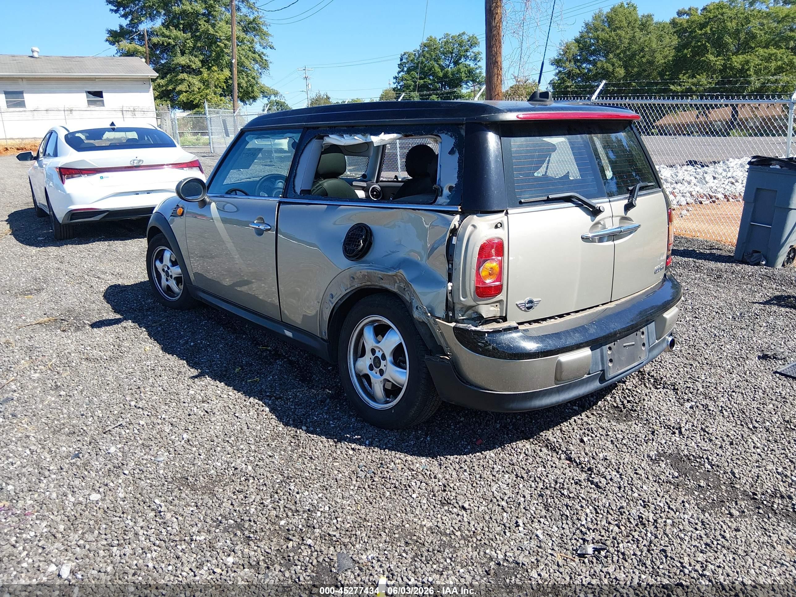 2008 Mini Cooper Clubman   Gold vin: WMWML33578TJ47120