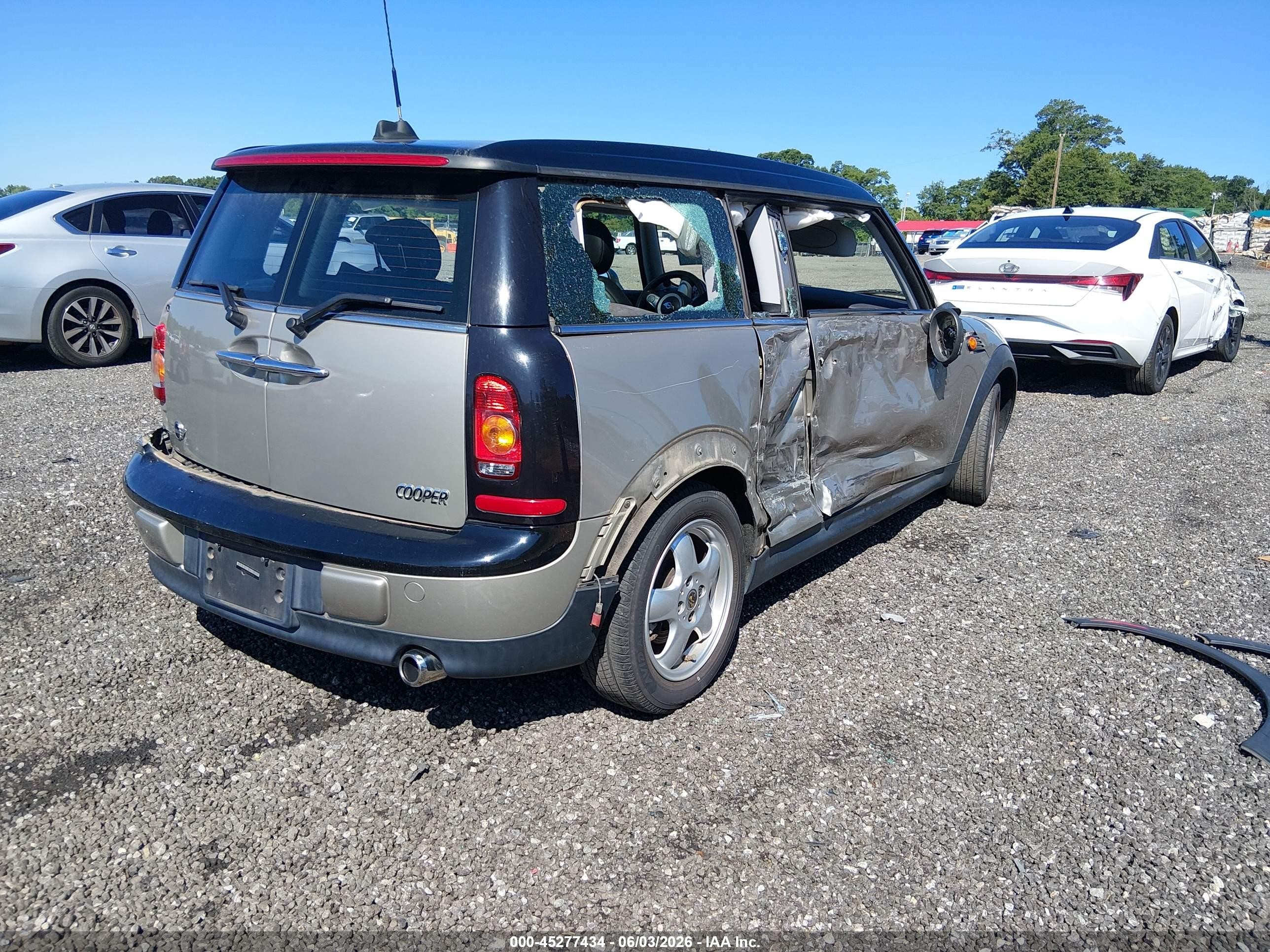 2008 Mini Cooper Clubman   Gold vin: WMWML33578TJ47120