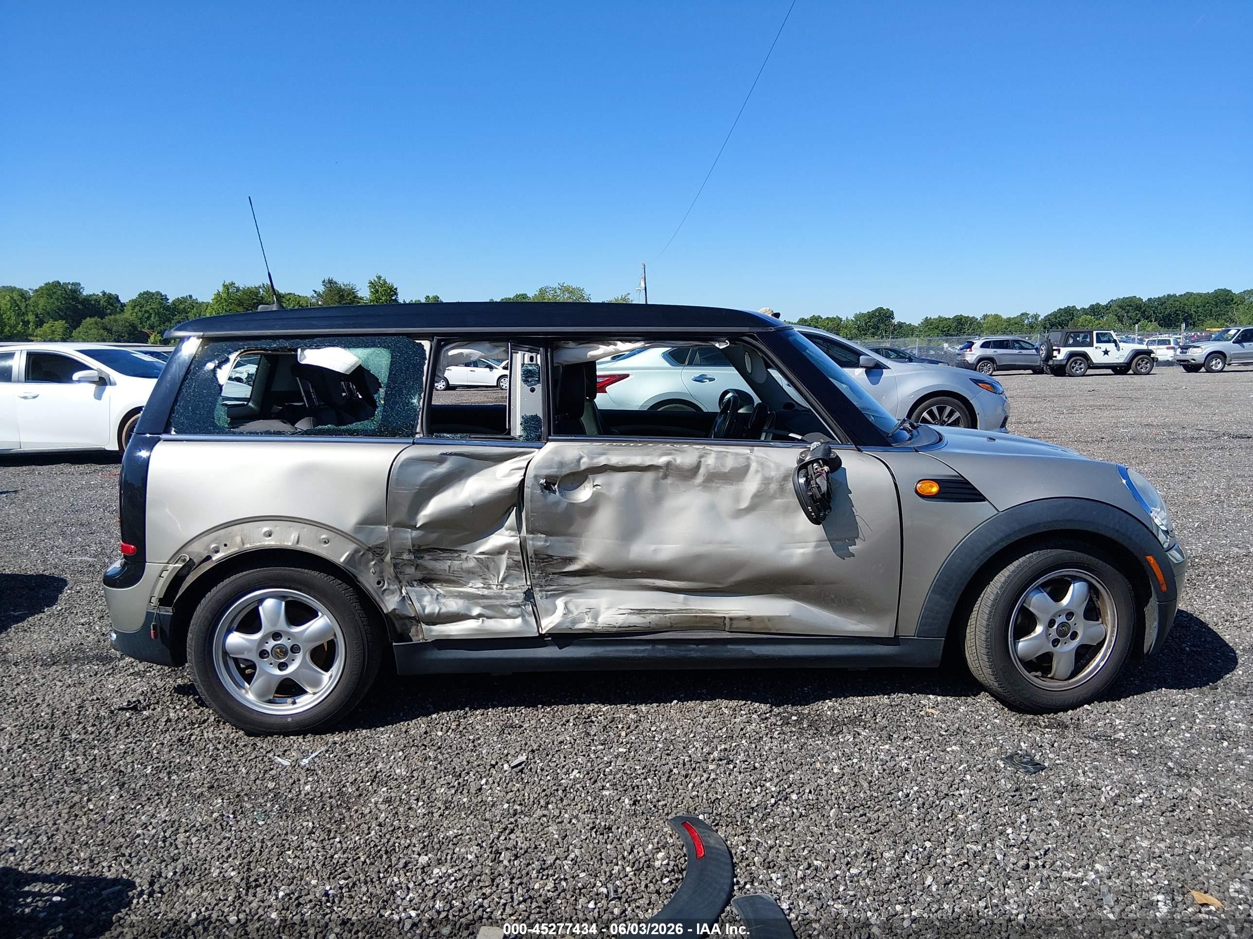 2008 Mini Cooper Clubman   Gold vin: WMWML33578TJ47120
