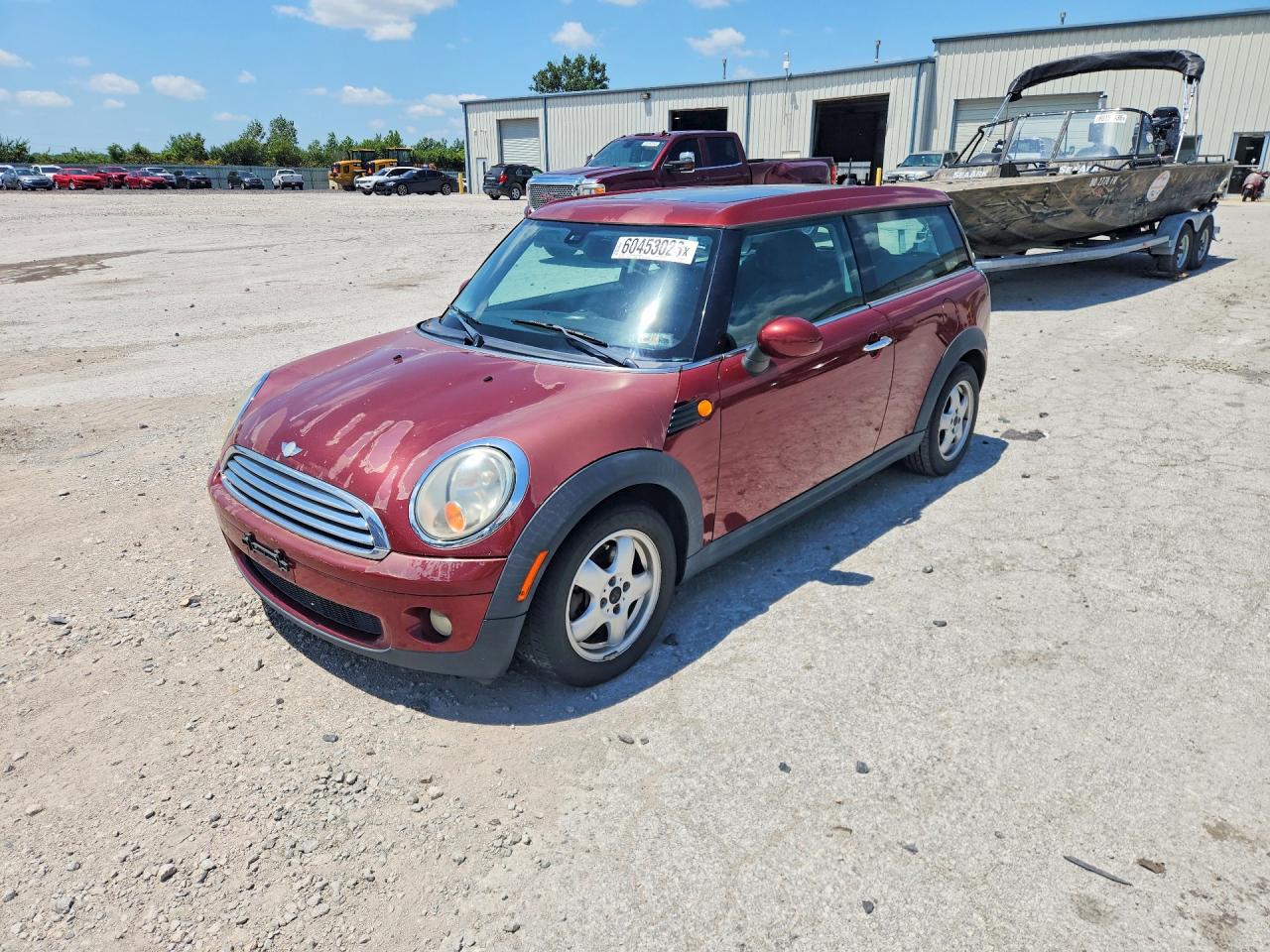 2009 Mini Cooper Clubman Red vin: WMWML33579TP97387