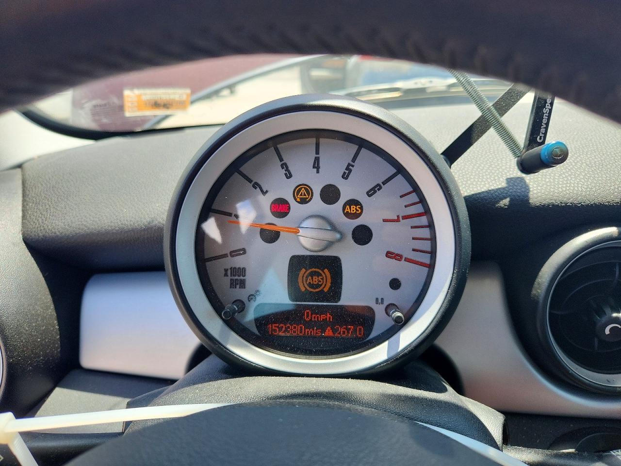 2009 Mini Cooper Clubman Red vin: WMWML33579TP97387