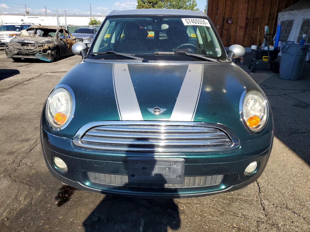 2008 Mini Cooper Clubman Green vin: WMWML33588TN67159
