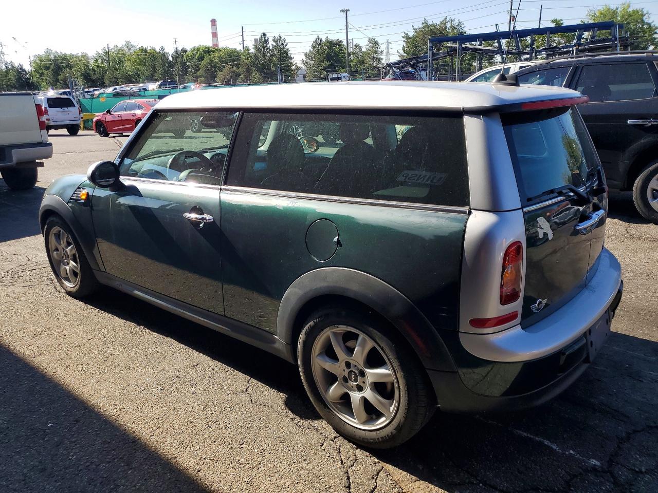2008 Mini Cooper Clubman Green vin: WMWML33588TN67159