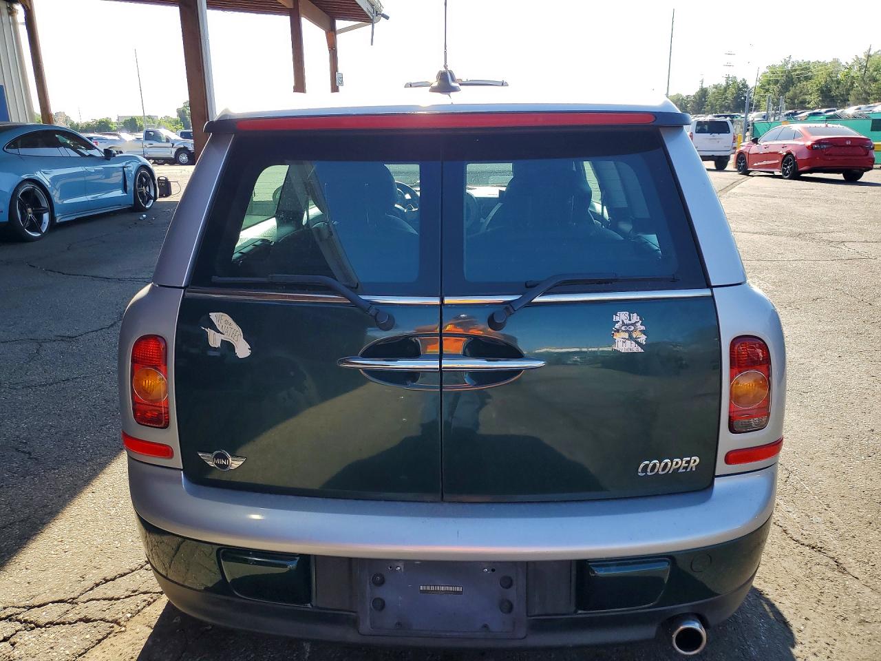 2008 Mini Cooper Clubman Green vin: WMWML33588TN67159