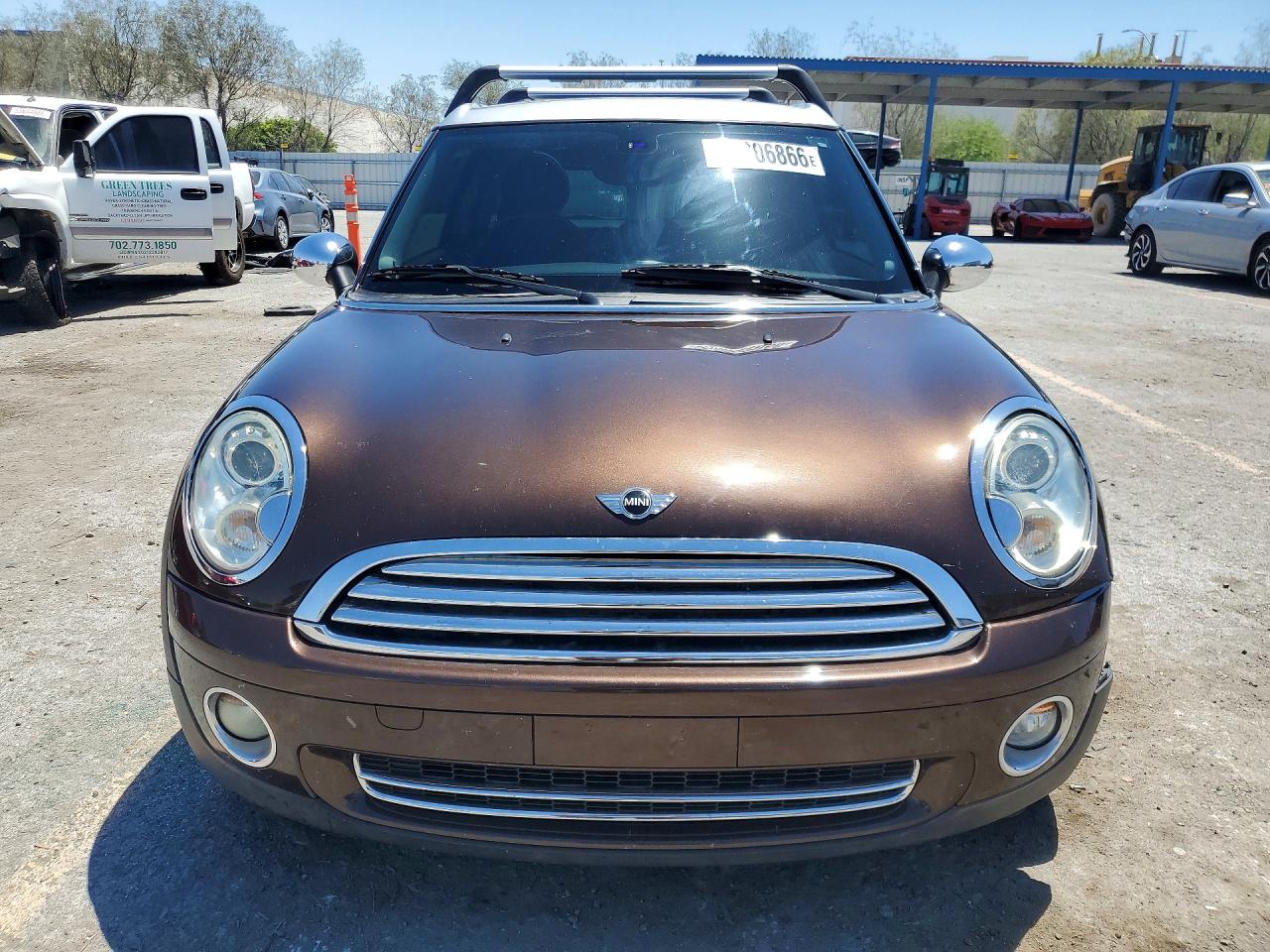 2008 Mini Cooper Clubman Brown vin: WMWML33598TJ46048