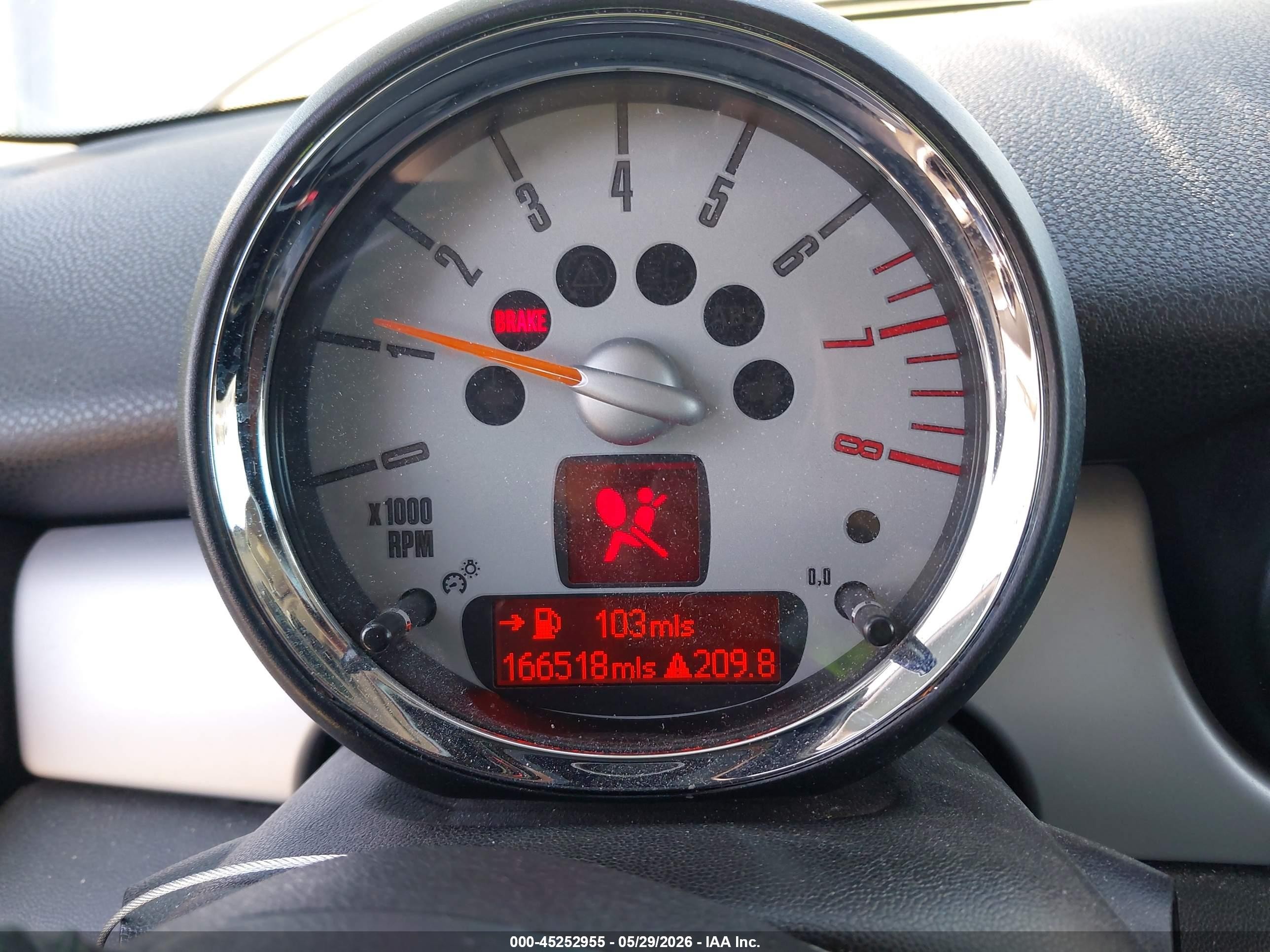 2010 Mini Cooper Clubman   Blue vin: WMWML3C52ATX51535