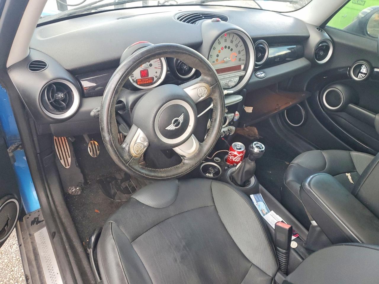 2009 Mini Cooper S Clubman Blue vin: WMWMM33509TP73199