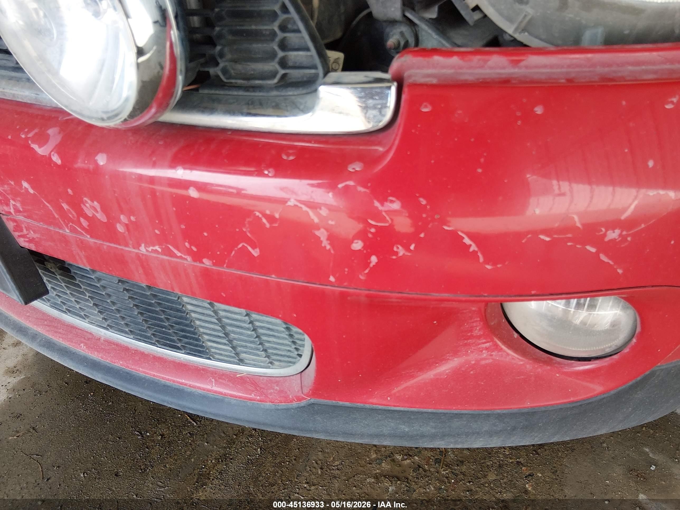 2009 Mini Cooper S Clubman   Red vin: WMWMM33519TP92523