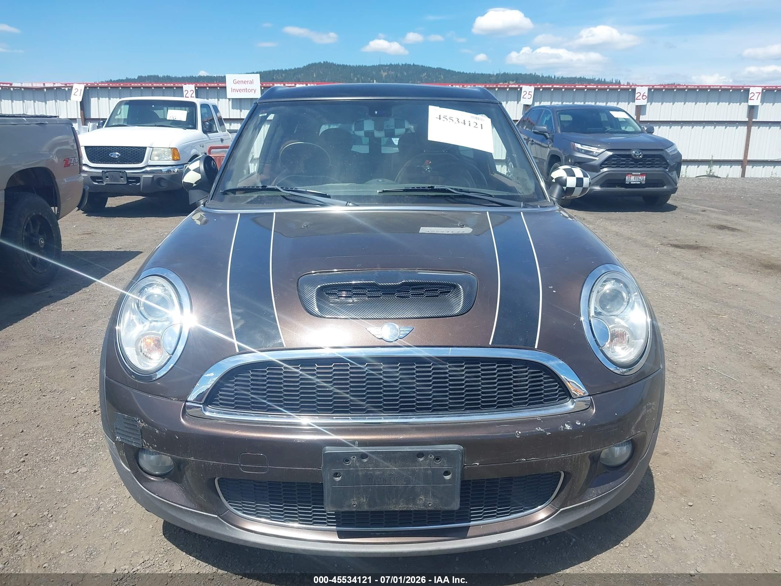 2008 Mini Cooper S Clubman   Brown vin: WMWMM33528TP88253