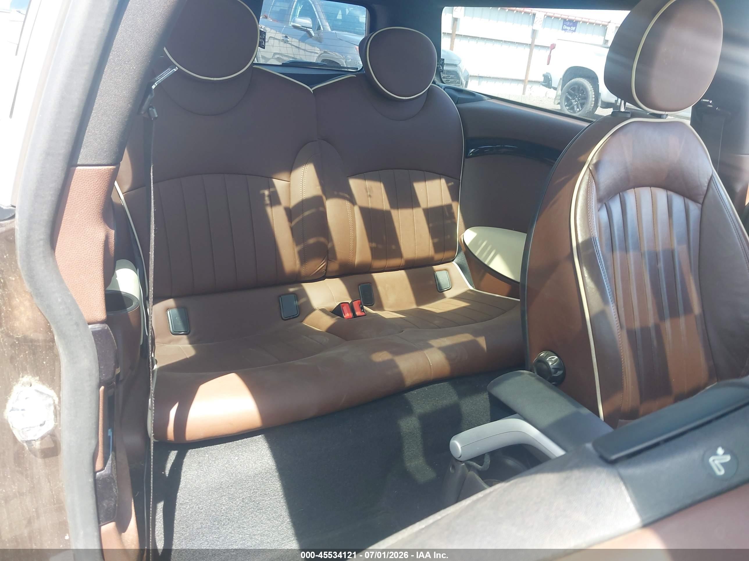 2008 Mini Cooper S Clubman   Brown vin: WMWMM33528TP88253