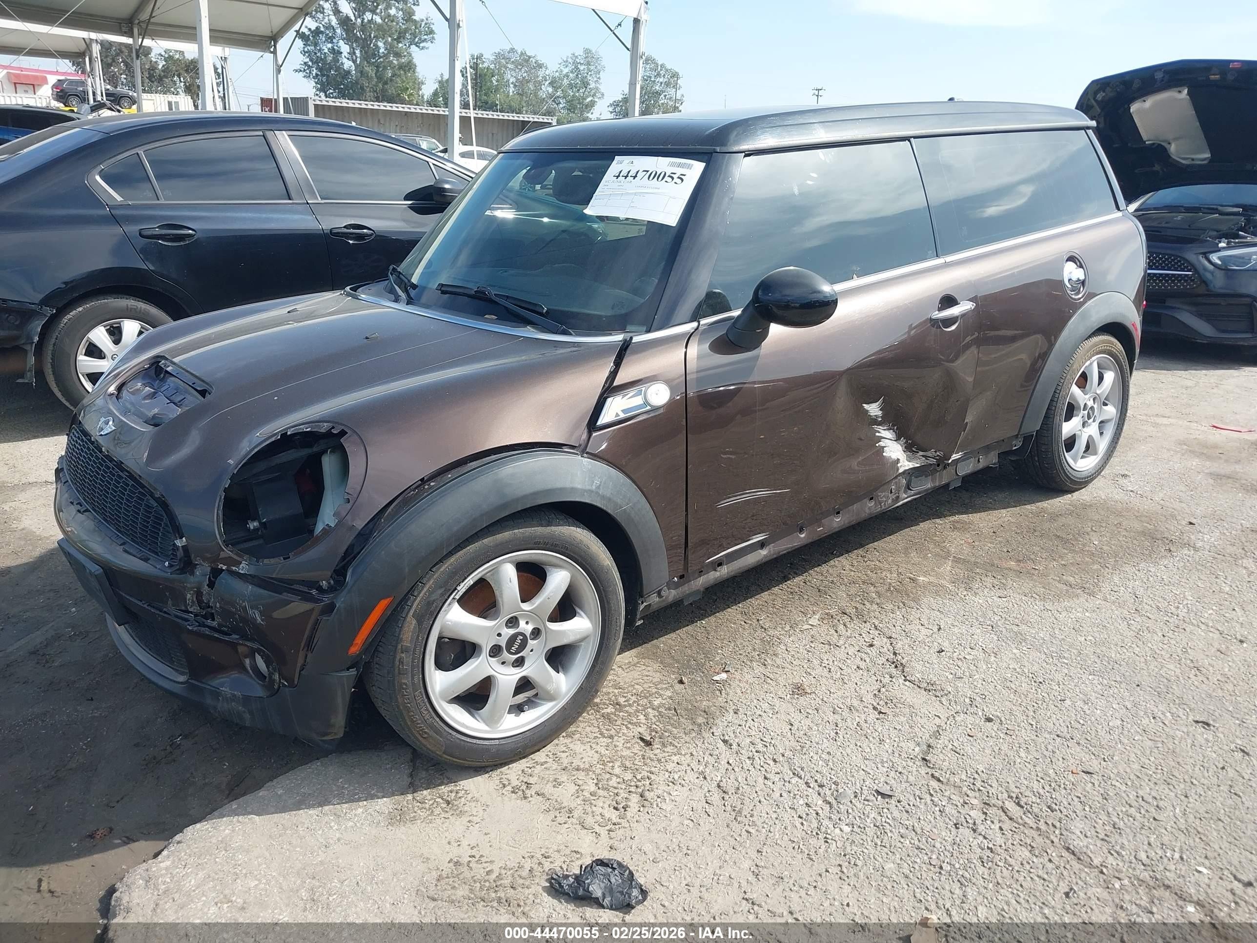 2008 Mini Cooper S Clubman   Champagne vin: WMWMM33538TP71154
