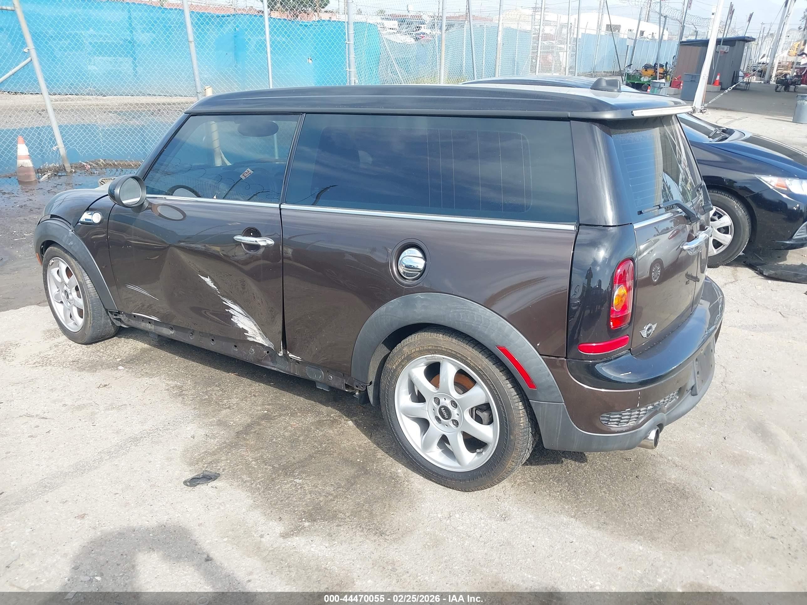 2008 Mini Cooper S Clubman   Champagne vin: WMWMM33538TP71154