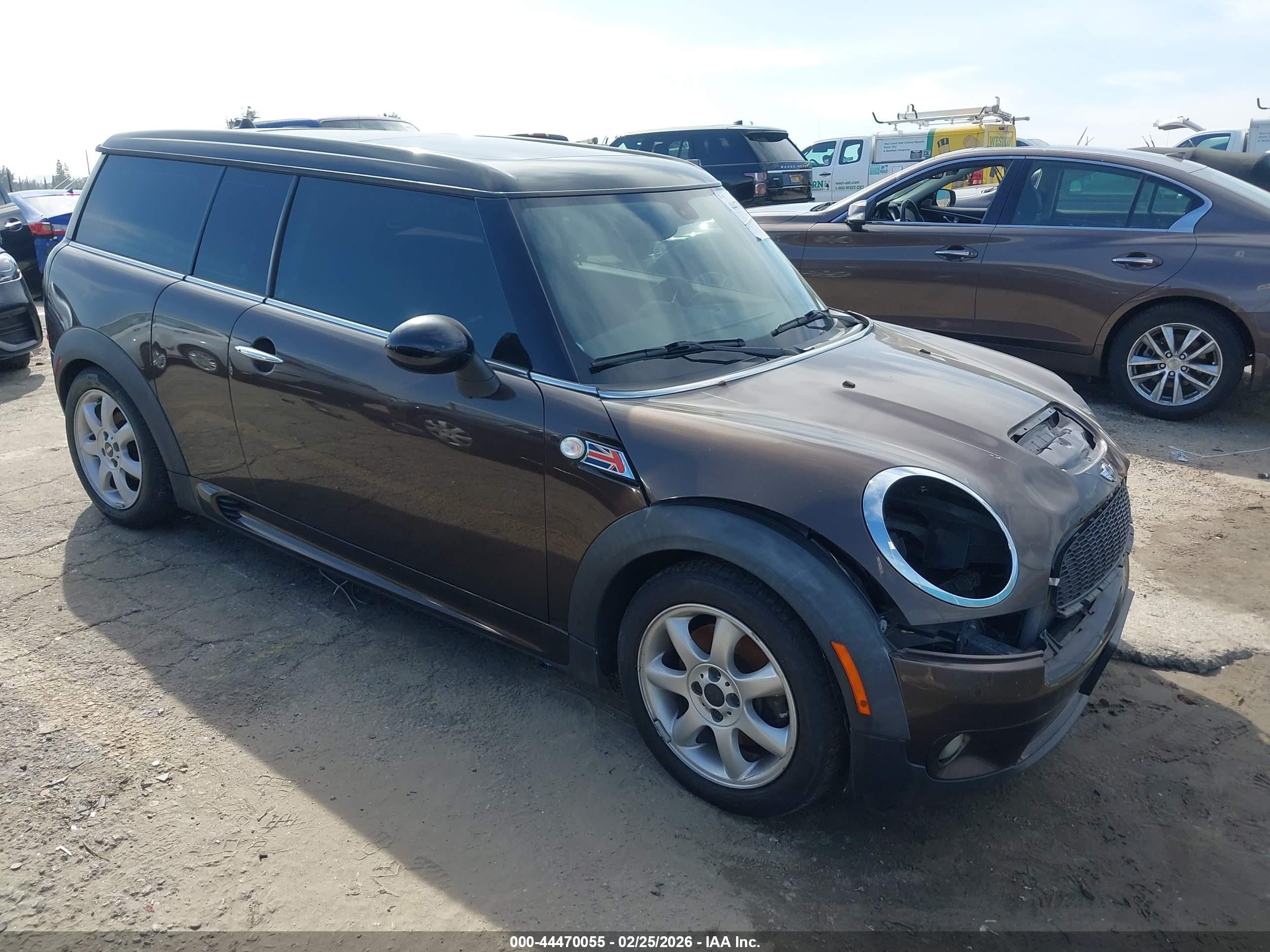 2008 Mini Cooper S Clubman   Champagne vin: WMWMM33538TP71154