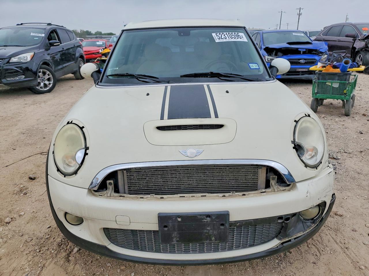 2009 Mini Cooper S Clubman Бежевый vin: WMWMM33539TP90336